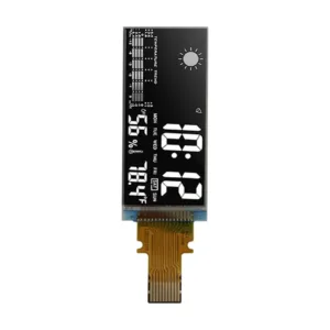 Low Power 1.08 Inch 160*68 LS011B7DH03 Semi Transparent Semi Reflective LCD Display Constant Light 1.08 Inch MONO Display Screen