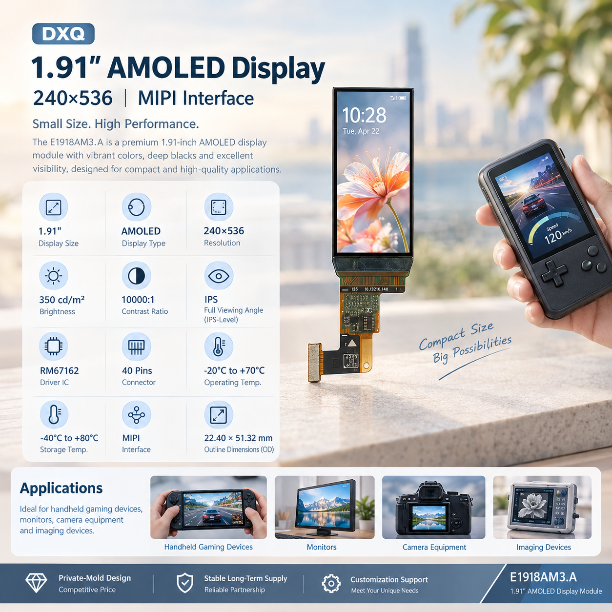AMOLED Display Manufacturer