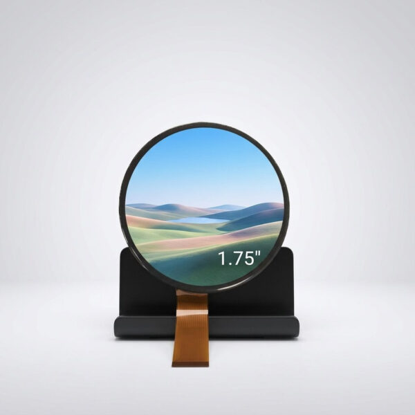 LCD round display